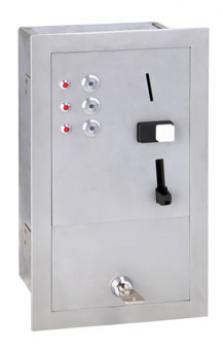 Münzautomat für sechs Duschen, Unterputzmontage, MAS2.6