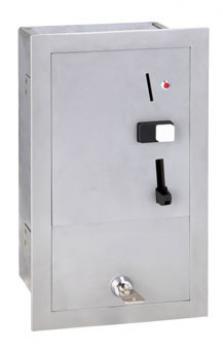Münzautomat zum Steuern einer Tür, mit Steuerung von Licht, Lüftung und SOS-Tasten, MAD6